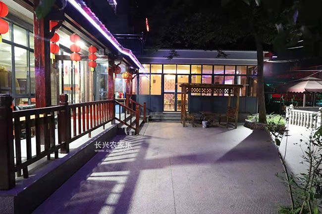 长兴农家乐夜景
